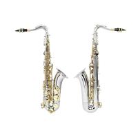 Beginner saxophone Beginners Silver Gold Bb Tenor Saxophone Brass Saxophone Music Instrument Tenor Sax With Case Reeds Bracket Parts(A)