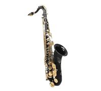 Beginner saxophone Black Golden Tenor Saxophone Professional Bb Saxophone Brass Musical Instrument With Case Accessories(B)
