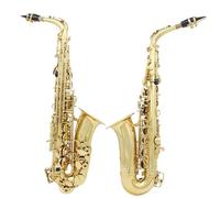 Beginner saxophone Eb Alto Saxophone Brass Body Carving Lacquer Gold Sax Set With Case Saxophone Accessories Professional E Flat Sax