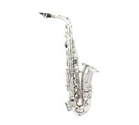 Beginner saxophone Eb Alto Saxophone Silver Performance Brass Instrument Saxophone With Box Cloth Brush Reed Strap Accessory