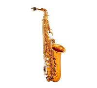 Beginner saxophone High Alto Eb Tune Saxophone Brass Rose Gold Music Instrument E-flat Sax With Case Accessories(C)