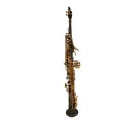 Beginner saxophone Performance Saxophone Professional Soprano B-flat Matte Black Nickel-Gold Key Saxophone With Accessories
