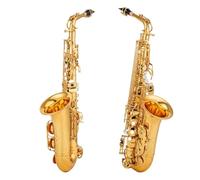 Beginner saxophone Professional Alto Drop E Saxophone Gold Alto Saxophone With Special Accessories For Instruments(A)