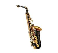 Beginner saxophone Professional Alto E-flat Saxophone Golden Alto Saxophone For Beginners With Bag Instrument Accessories(Black)