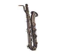 Beginner saxophone Professional Baritone E Flat Saxophone Brass Black Nickel Plated Saxophone With Instrument Packaging And Accessories(A)
