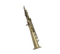 Beginner saxophone Professional Beginners Saxophone Soprano Bb Copper Musical Instrument With Case All Accessories(Leather)