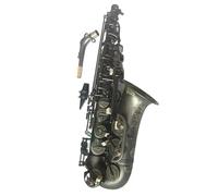 Beginner saxophone Professional Brass Alto Saxophone E-flat Matte Black Sax Alto Ligature Reed Neck Musical Instrument Accessories