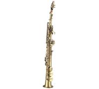 Beginner saxophone Professional Brass Straight Bb Soprano Saxophone Nickel Plated Sax Woodwind Instrument Carve Pattern With Carrying Case