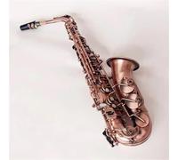 Beginner saxophone Professional Eb E-flat Alto Saxophone Red Bronze Bend Sax Key Carve Pattern Woodwind Instrument With Case