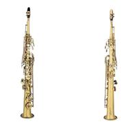 Beginner saxophone Professional Manufacturing Soprano Saxophone B-flat Soprano Reeds Neck Bronze Color Suitable For Beginners And Adults
