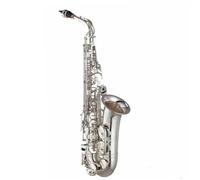 Beginner saxophone Professional Performers Alto Drop E Saxophone Gold Alto Saxophone Woodwind Instruments With Case Accessories(A)