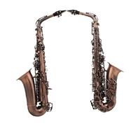 Beginner saxophone Saxophone Eb Alto Saxophone Red Antique For Beginners Adults Sax With Cloth Reed Strap Glove Parts & Accessories