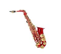 Beginner saxophone Saxophone Eb Alto Saxophone Red For Beginners Adults Sax With Cloth Reed Strap Gloves Accessories