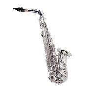 Beginner saxophone Saxophone Eb Alto Saxophone Silver For Beginners Adults With Cloth Reed Strap Glove Accessories