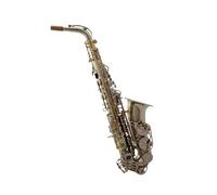 Beginner saxophone Saxophone Professional E Flat Alto Bright Nickel Lacquer Keys White Copper Saxophone With Accessories