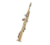 Beginner saxophone Soprano Sax Straight Saxophone Brass Bb B Flat Woodwind Instrument For Beginner Professional Key