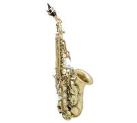Beginner saxophone Soprano Saxophone B-flat Beginner's Soprano Sax Complete Set With Portable Box Reed Accessory(B)