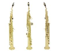 Beginner saxophone Soprano Saxophone Bb Adjustment Golden Brass Saxofon Woodwind Musical Instrument With Saxophone Accessories