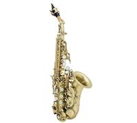 Beginner saxophone Soprano Saxophone Bb Flat Beginner Saxe Complete Set With Case Strap Reed Professional Practice Performance(C)