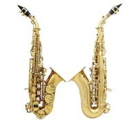 Beginner saxophone Soprano Saxophone Bb Tone Brass Sax Engraved Floral Saxofon With Case Reeds Wind Instrument Parts & Accessories