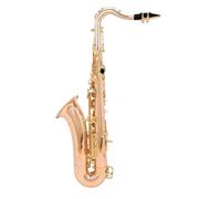 Beginner saxophone Tenor Saxophone Brass Gold Lacquer B-Flat Sax With Case Reed Accessories Rose Gold/Black Gold Key Saxophone(A)