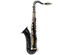 Beginner saxophone Tenor Saxophone Brass Gold Lacquer B-Flat Sax With Case Reed Accessories Rose Gold/Black Gold Key Saxophone(B)
