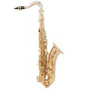 Beginner saxophone Tenor Saxophone Rose Gold/Black Gold Key Saxophone Brass Gold Lacquer B-Flat Sax With Case Cloth Reed Accessories(Rose gold)