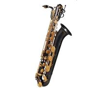 Beginner Saxophones Black Gold Key Euphonium Saxophone Eb Tone Brass Body Instrument