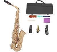 Beginner Saxophones Golden Saxophone In E Flat Major Alto Winds Beginner To Professional Performance