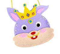 Beginner Sewing Kit for Kids, Cute Animal Theme Handmade Bag, Non-Woven Sewing Kit with Instructions Learn to Sew for, Goodie Bag, Kindergarten Girl