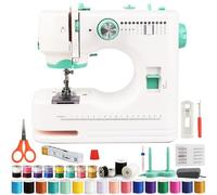 Beginner Sewing Machine - Compact & Lightweight Mechanical Sewing Kit with 12 Built-in Stitches & Dual Speed, Foot Pedal Control | Ideal for Garments, Home Textiles & DIY Crafts