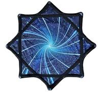 Beginner Spinning Cloth, 24 In Spinning Dance Handkerchief, Flow Star Spinning Cloth Sided Print Fingertip Rotating Juggling Vibrant Patterns For Party F