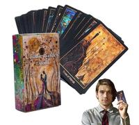 Beginner Tarot Card Set - Collectible Fortune Telling Cards | Board Game for Interpretation of Destiny for Celebrations and Leisure