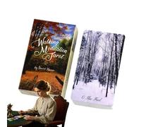 Beginner Tarot Cards, Adult Classic Printing, Oracle Aid with Easy Use, Spiritual Care Accessory with Strong Function, Handy Aid for Fortune-Telling Playing Cards Board Game Party Toys Lovers Friends