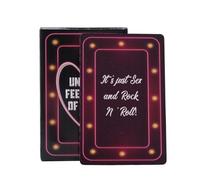 Beginner Tarot Cards - Portable 90 Sheet Oracle Inspiration Deck, Full English Version, Mysterious Board Game Divination Tools, Insight into Future and Past, Interactive Fortune Telling Fun for Adults