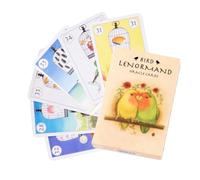 Beginner Tarot Deck | Parrot Interactive Energy Fortune Telling Toys | 38-Piece Bird Intuition Oracle Cards | for Beginner Family Home Daily Travel Meditation Party Birthday