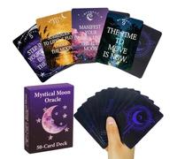 Beginner Tarot Decks - Classical Oracle Cards, Group Activity Toy with Easy Learning Guidebook, Family Game Night Set, Educational Intuition Tool, Creative Hobbyist Accessory for All Ages