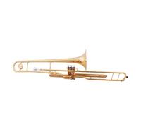 Beginner Trombone Beginner Level Professional Grade Gold Brass Marching Trombone Key Of Bb Upright Valve Piston Instrument