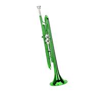 Beginner trumpet Bb Green Trumpet Instrument Trompeta And Gloves