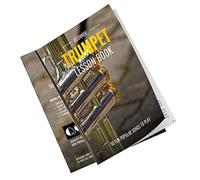 Beginner Trumpet Lesson Book, Suitable for all Levels, Color Coded Notes, 50 Amazing & Popular Songs Staple Bound