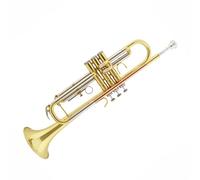 Beginner Trumpet Professional Trumpet B Flat Paint Gold Trumpet Adult Durable Exquisite Standard Trumpet Musical Instrument