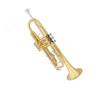 Beginner trumpet Trumpet B Flat Brass Material Brass Instrument Stainless Steel Keys