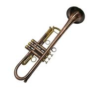 Beginner Trumpets Playing Instrument Trumpet B-flat Piston Trio Professional Instrument Trumpet