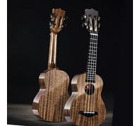 Beginner Ukulele Mahogany Ukulele Beginner's Entry-level Instrument Four-string Small Guitar(21 inch)