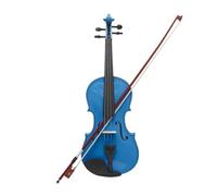 Beginner Violin 4/4 Violin Dark Blue Acoustic Basswood Panel Beginner Musical Instrument
