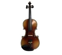 Beginner Violin 4/4 Violin One Piece Flame Maple Back(3/4)