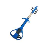 Beginner Violin 4 String 4/4 Electric Violin Complete Set With Various Styles And Colors(Blue)