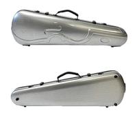 Beginner Violin Accessories 4/4 Violin Carbon Fiber Coded Lock Hard Case With Spectrum Bag Hard Shell Storage Protect(Type15)