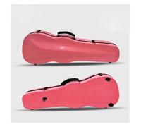 Beginner Violin Accessories 4/4 Violin Carbon Fiber Coded Lock Hard Case With Spectrum Bag Hard Shell Storage Protect Backpack(Type16)
