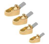 Beginner Violin Accessories Professional Brass Convex Flat Bottom Violin Edge Banding Manual Polishing Tool(Type1)